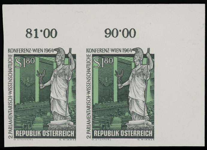 Lot 690 - Austria - Raritan Stamps Inc. Auction #96 Worldwide Air Post Stamps and Postal History, Philatelic Rarities of the World Lot 690 - Austria - Raritan Stamps Inc. Auction #96 Worldwide Air Post Stamps and Postal History, Philatelic Rarities of the World