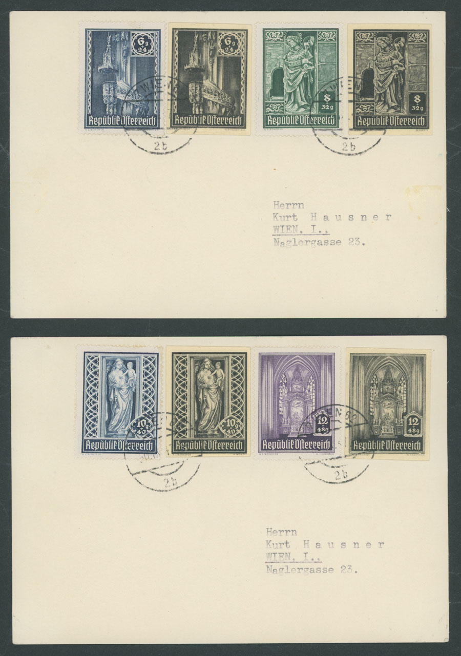Lot 702 - Austria - Raritan Stamps Inc. Auction #96 Worldwide Air Post Stamps and Postal History, Philatelic Rarities of the World Lot 702 - Austria - Raritan Stamps Inc. Auction #96 Worldwide Air Post Stamps and Postal History, Philatelic Rarities of the World