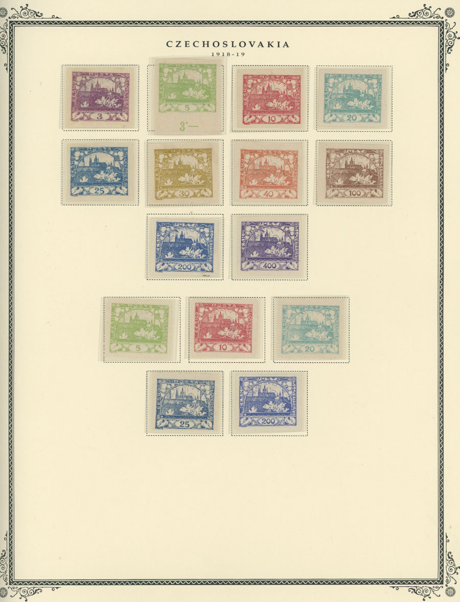 Lot 740 - Czechoslovakia collections - Raritan Stamps Inc. Auction #96 Worldwide Air Post Stamps and Postal History, Philatelic Rarities of the World Lot 740 - Czechoslovakia collections - Raritan Stamps Inc. Auction #96 Worldwide Air Post Stamps and Postal History, Philatelic Rarities of the World