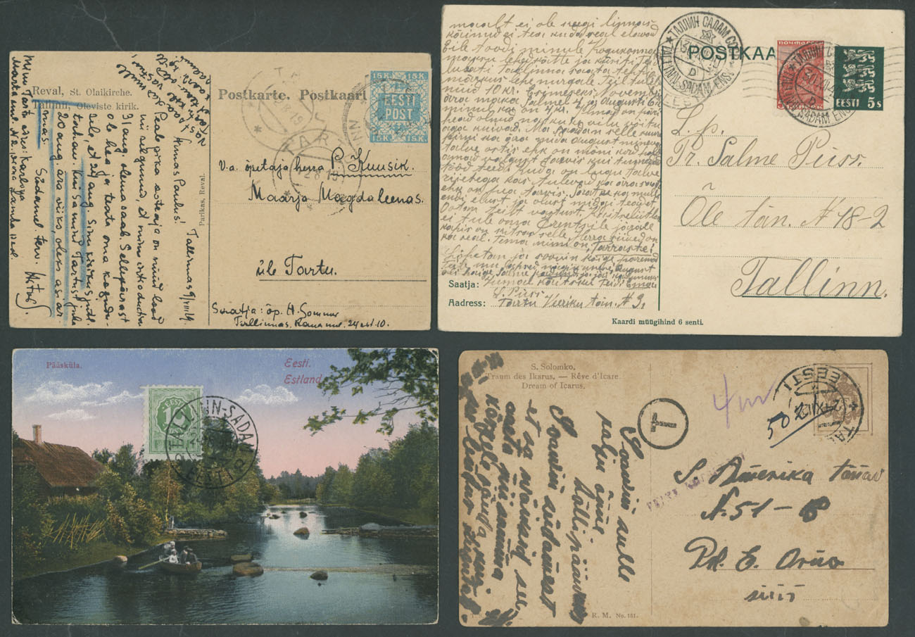Lot 744 - estonia - Raritan Stamps Inc. Auction #96 Worldwide Air Post Stamps and Postal History, Philatelic Rarities of the World Lot 744 - estonia - Raritan Stamps Inc. Auction #96 Worldwide Air Post Stamps and Postal History, Philatelic Rarities of the World