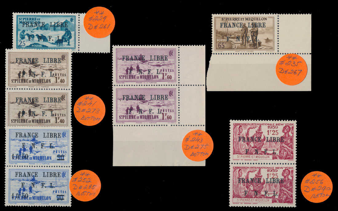 Lot 762 - french colonies st. pierre et miquelon - Raritan Stamps Inc. Auction #96 Worldwide Air Post Stamps and Postal History, Philatelic Rarities of the World Lot 762 - french colonies st. pierre et miquelon - Raritan Stamps Inc. Auction #96 Worldwide Air Post Stamps and Postal History, Philatelic Rarities of the World