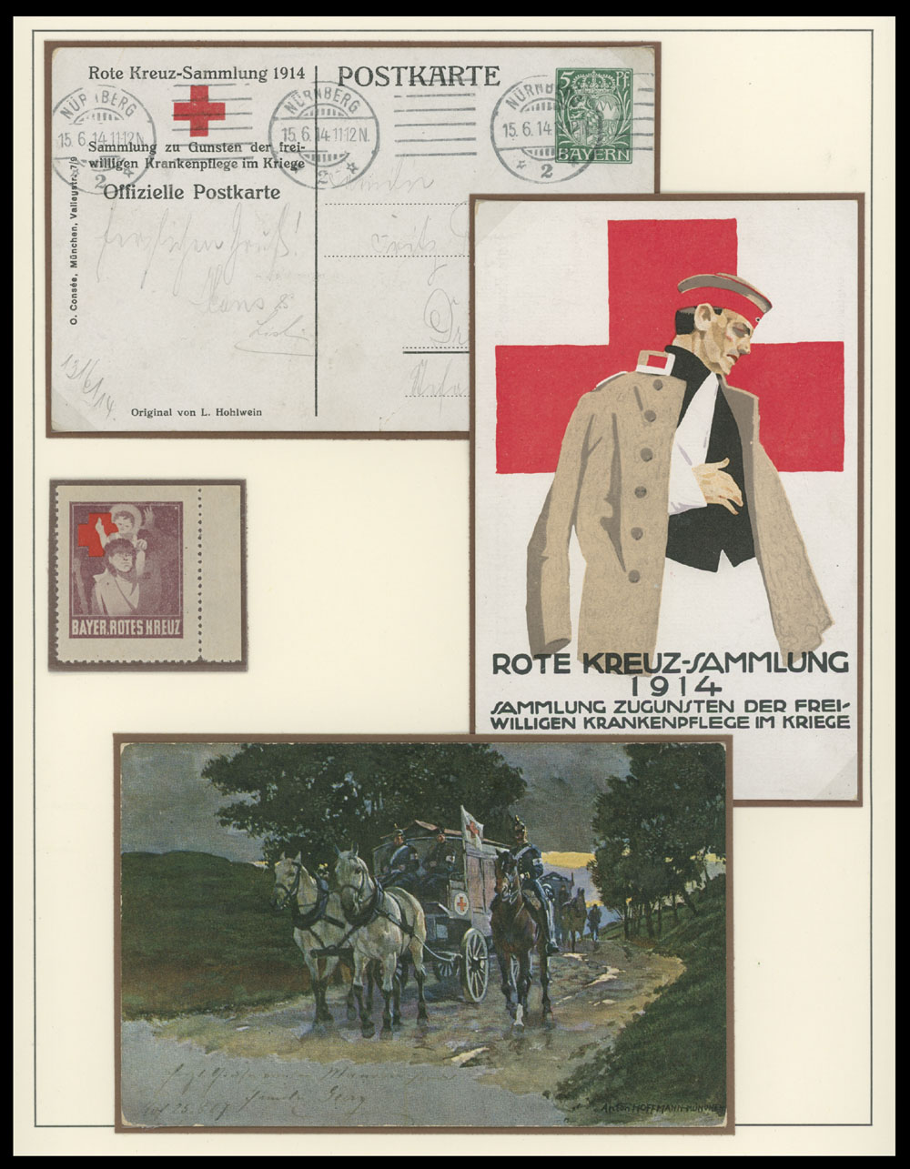 Lot 769 - german states bavaria -  Raritan Stamps Inc. Auction #96 Worldwide Air Post Stamps and Postal History, Philatelic Rarities of the World