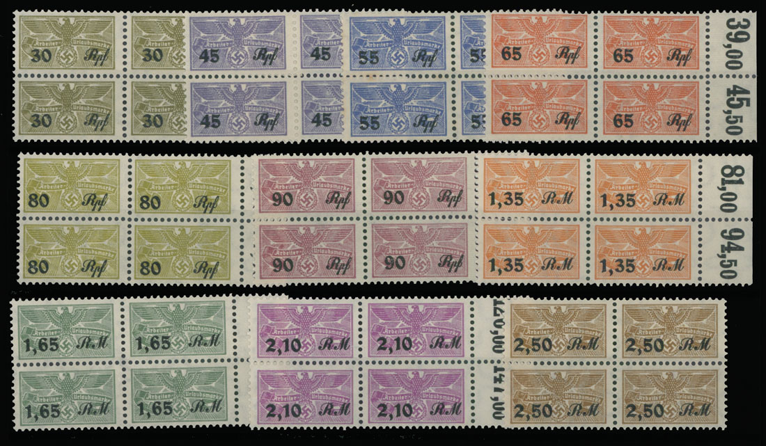 Lot 795 - Germany, Revenue and Non-Postal stamps - Raritan Stamps Inc. Auction #96 Worldwide Air Post Stamps and Postal History, Philatelic Rarities of the World Lot 795 - Germany, Revenue and Non-Postal stamps - Raritan Stamps Inc. Auction #96 Worldwide Air Post Stamps and Postal History, Philatelic Rarities of the World