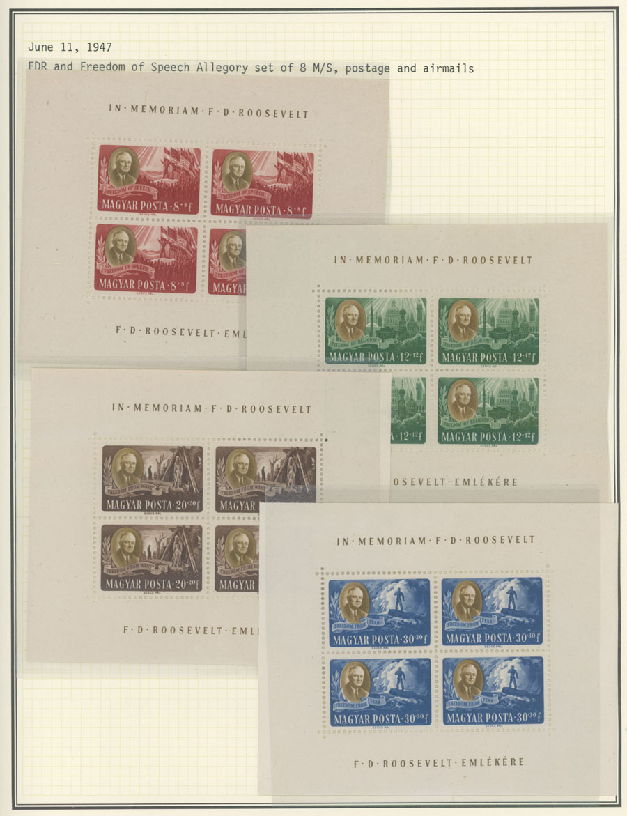Lot 818 - Hungary semi - postal issues - Raritan Stamps Inc. Auction #96 Worldwide Air Post Stamps and Postal History, Philatelic Rarities of the World Lot 818 - Hungary semi - postal issues - Raritan Stamps Inc. Auction #96 Worldwide Air Post Stamps and Postal History, Philatelic Rarities of the World