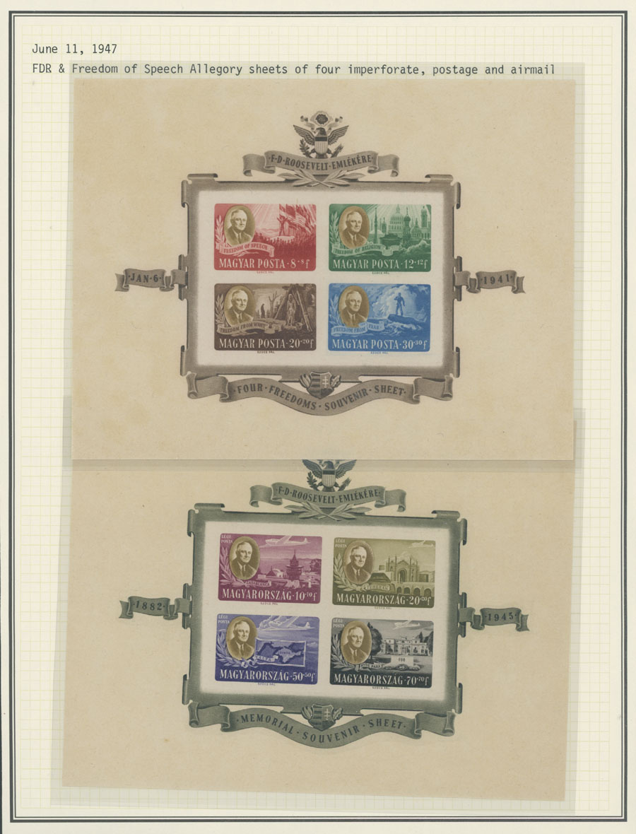 Lot 819 - Hungary semi - postal issues - Raritan Stamps Inc. Auction #96 Worldwide Air Post Stamps and Postal History, Philatelic Rarities of the World Lot 819 - Hungary semi - postal issues - Raritan Stamps Inc. Auction #96 Worldwide Air Post Stamps and Postal History, Philatelic Rarities of the World