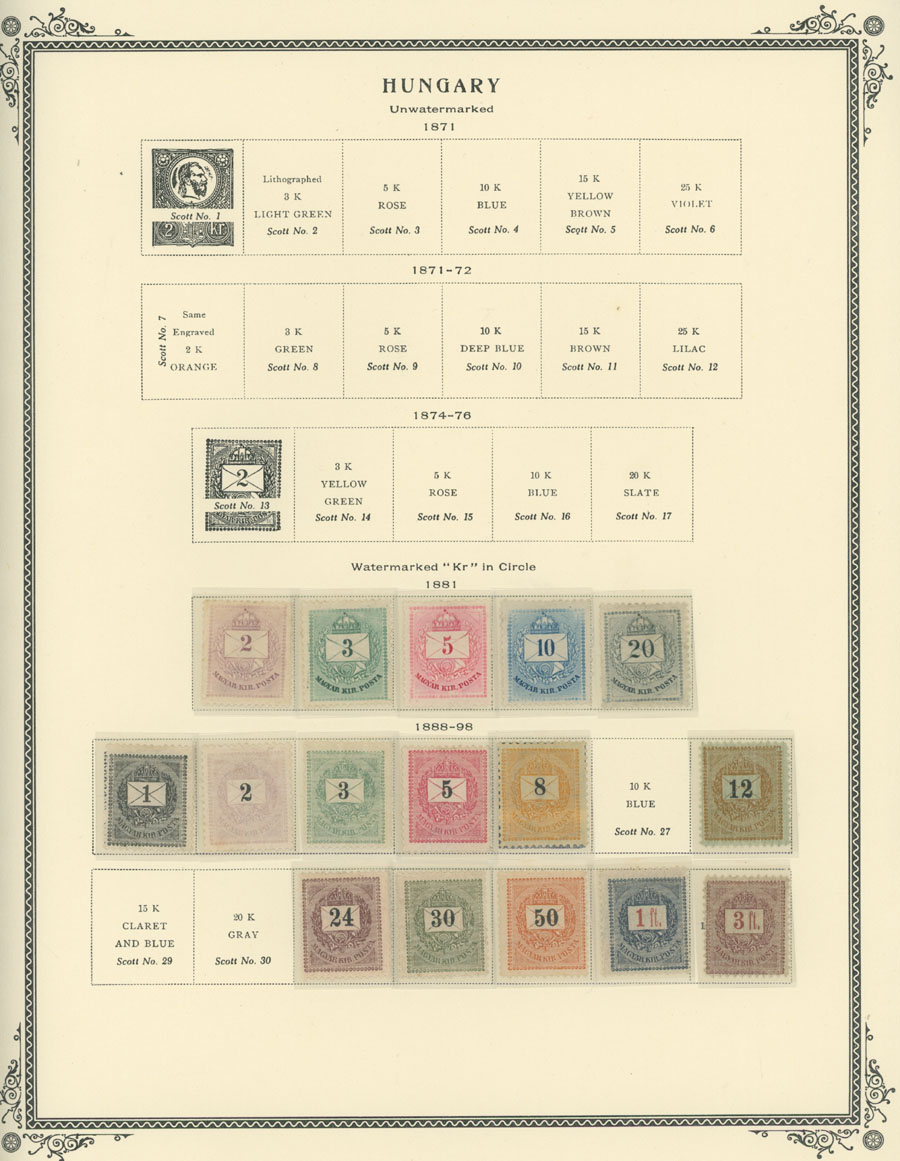 Lot 820 - Hungary - Raritan Stamps Inc. Auction #96 Worldwide Air Post Stamps and Postal History, Philatelic Rarities of the World Lot 820 - Hungary - Raritan Stamps Inc. Auction #96 Worldwide Air Post Stamps and Postal History, Philatelic Rarities of the World