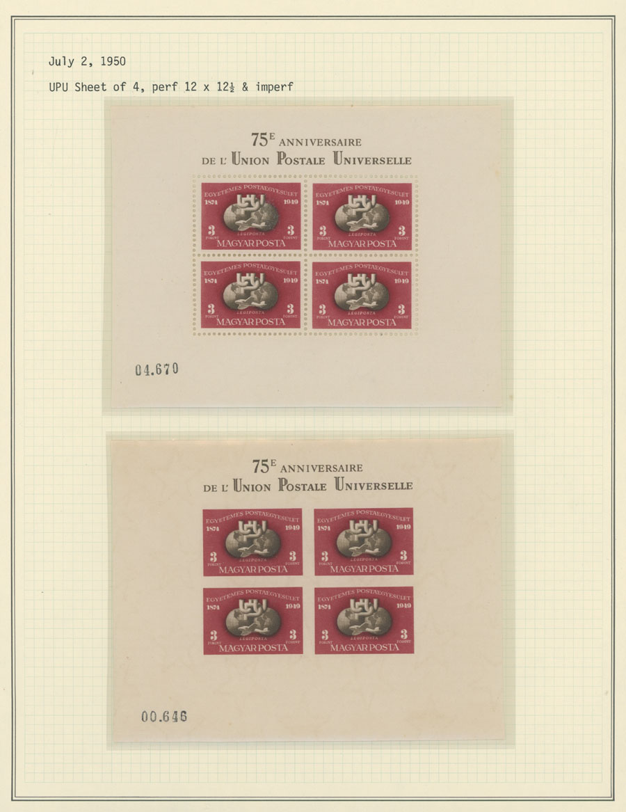 Lot 822 - Hungary air post stamps - Raritan Stamps Inc. Auction #96 Worldwide Air Post Stamps and Postal History, Philatelic Rarities of the World Lot 822 - Hungary air post stamps - Raritan Stamps Inc. Auction #96 Worldwide Air Post Stamps and Postal History, Philatelic Rarities of the World