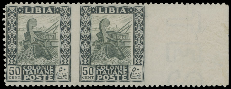 Lot 860 - Italy, Colonies libya - Raritan Stamps Inc. Auction #96 Worldwide Air Post Stamps and Postal History, Philatelic Rarities of the World Lot 860 - Italy, Colonies libya - Raritan Stamps Inc. Auction #96 Worldwide Air Post Stamps and Postal History, Philatelic Rarities of the World