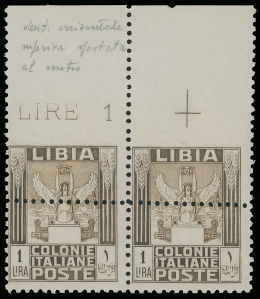Lot 863 - Italy, Colonies libya - Raritan Stamps Inc. Auction #96 Worldwide Air Post Stamps and Postal History, Philatelic Rarities of the World Lot 863 - Italy, Colonies libya - Raritan Stamps Inc. Auction #96 Worldwide Air Post Stamps and Postal History, Philatelic Rarities of the World