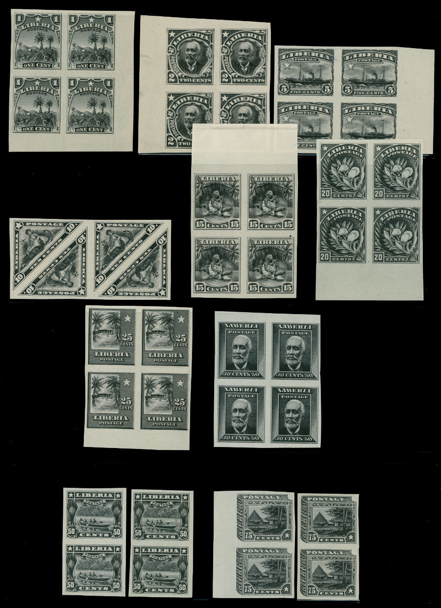 Lot 896 - Liberia  -  Raritan Stamps Inc. Auction #96 Worldwide Air Post Stamps and Postal History, Philatelic Rarities of the World