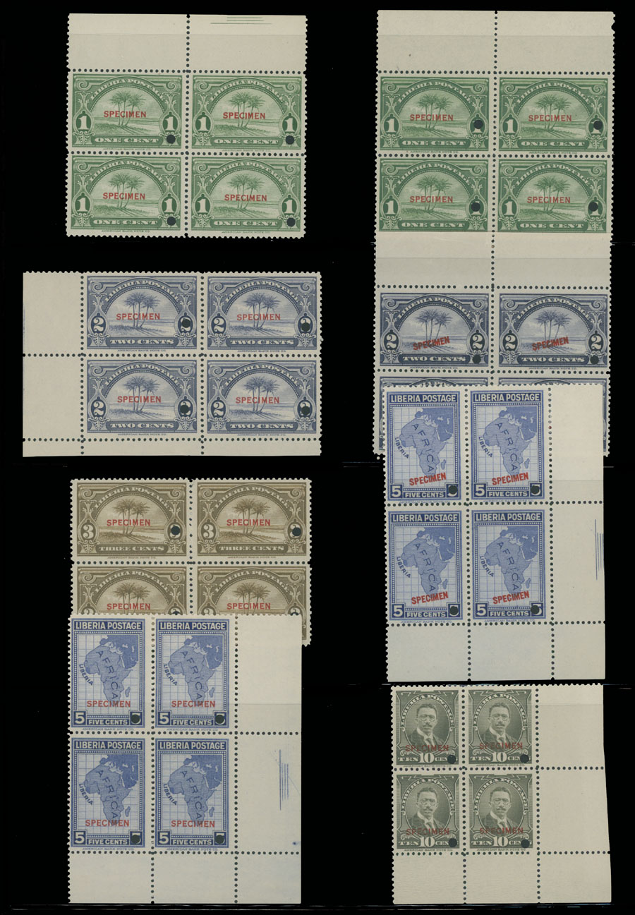 Lot 897 - Liberia  -  Raritan Stamps Inc. Auction #96 Worldwide Air Post Stamps and Postal History, Philatelic Rarities of the World