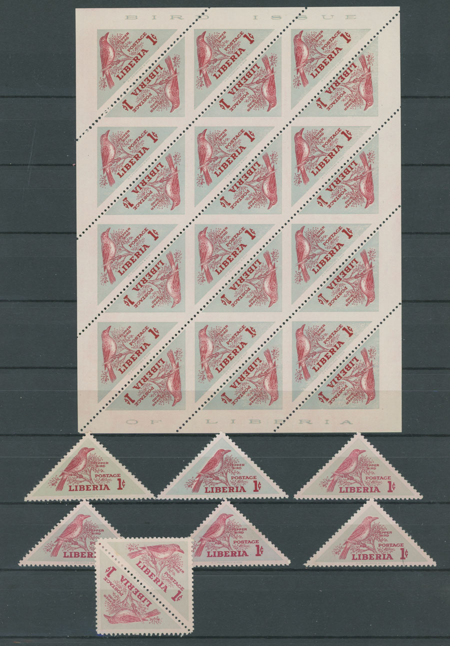 Lot 901 - Liberia  -  Raritan Stamps Inc. Auction #96 Worldwide Air Post Stamps and Postal History, Philatelic Rarities of the World
