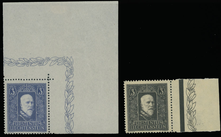 Lot 909 - Liechtenstein  -  Raritan Stamps Inc. Auction #96 Worldwide Air Post Stamps and Postal History, Philatelic Rarities of the World