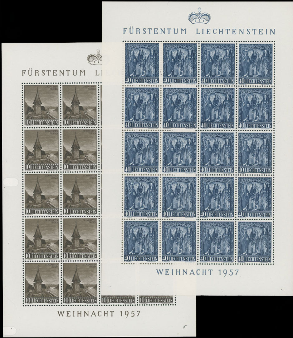 Lot 914 - Liechtenstein  -  Raritan Stamps Inc. Auction #96 Worldwide Air Post Stamps and Postal History, Philatelic Rarities of the World