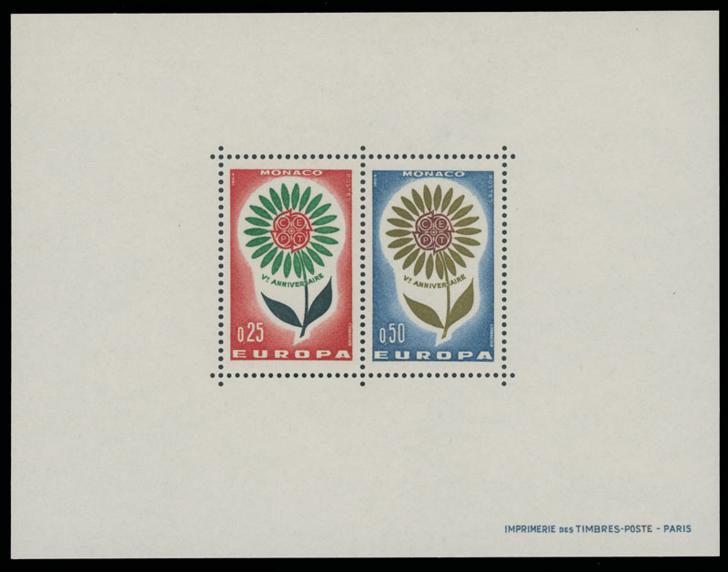 Lot 923 - Monaco  -  Raritan Stamps Inc. Auction #96 Worldwide Air Post Stamps and Postal History, Philatelic Rarities of the World