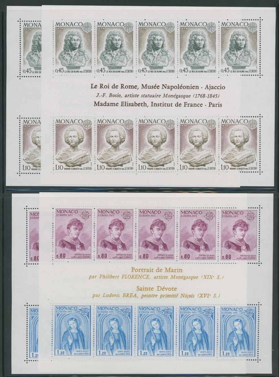 Lot 926 - Monaco  -  Raritan Stamps Inc. Auction #96 Worldwide Air Post Stamps and Postal History, Philatelic Rarities of the World