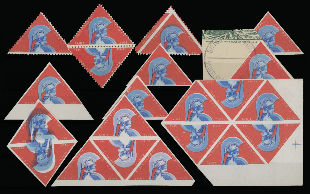 Lot 935 - Netherlands  -  Raritan Stamps Inc. Auction #96 Worldwide Air Post Stamps and Postal History, Philatelic Rarities of the World