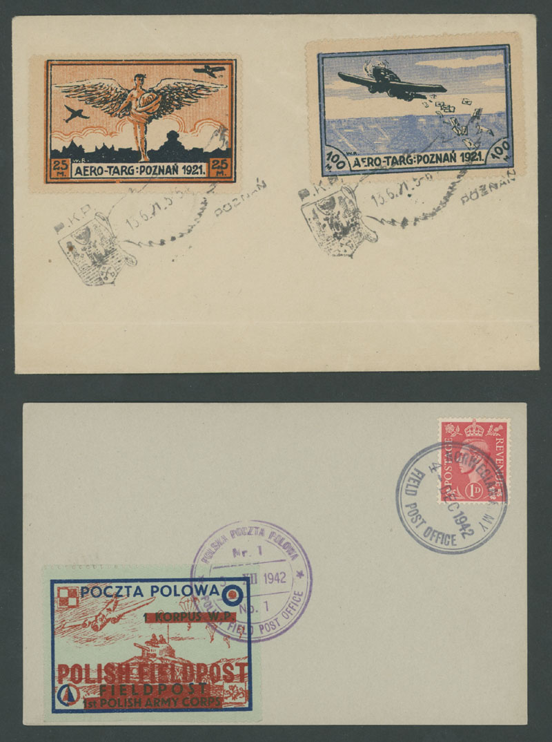 Lot 943 - Poland collections - Raritan Stamps Inc. Auction #96 Worldwide Air Post Stamps and Postal History, Philatelic Rarities of the World Lot 943 - Poland collections - Raritan Stamps Inc. Auction #96 Worldwide Air Post Stamps and Postal History, Philatelic Rarities of the World
