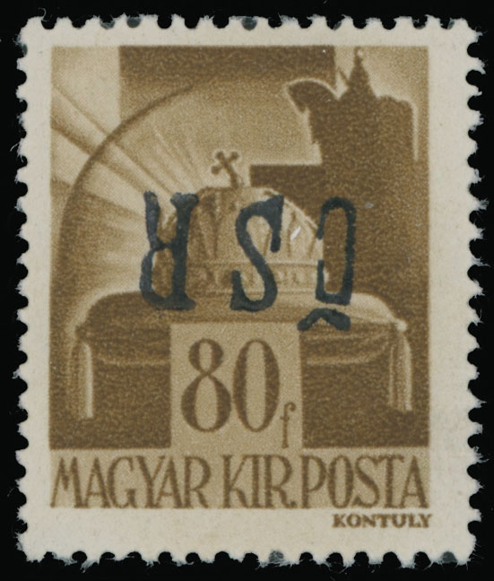 Lot 40 - 4. Mukačevo Postage stamps  -  Raritan Stamps Inc. The Jiří Majer Collection of Carpatho - Ukraine 1944-1945, Live Bidding Auction #98