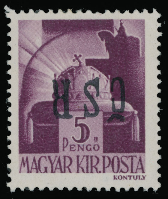 Lot 41 - 4. Mukačevo Postage stamps  -  Raritan Stamps Inc. The Jiří Majer Collection of Carpatho - Ukraine 1944-1945, Live Bidding Auction #98