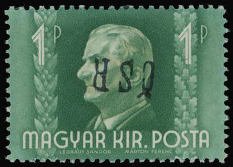 Lot 44 - 4. Mukačevo Postage stamps  -  Raritan Stamps Inc. The Jiří Majer Collection of Carpatho - Ukraine 1944-1945, Live Bidding Auction #98