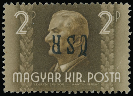 Lot 45 - 4. Mukačevo Postage stamps  -  Raritan Stamps Inc. The Jiří Majer Collection of Carpatho - Ukraine 1944-1945, Live Bidding Auction #98