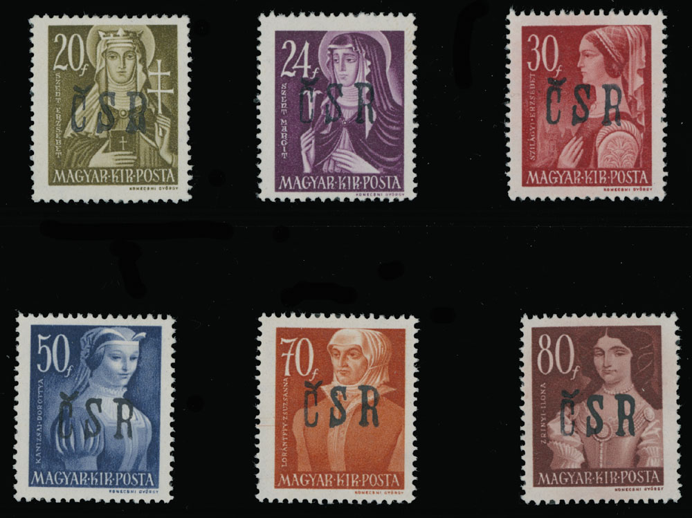 Lot 46 - 4. Mukačevo Postage stamps  -  Raritan Stamps Inc. The Jiří Majer Collection of Carpatho - Ukraine 1944-1945, Live Bidding Auction #98