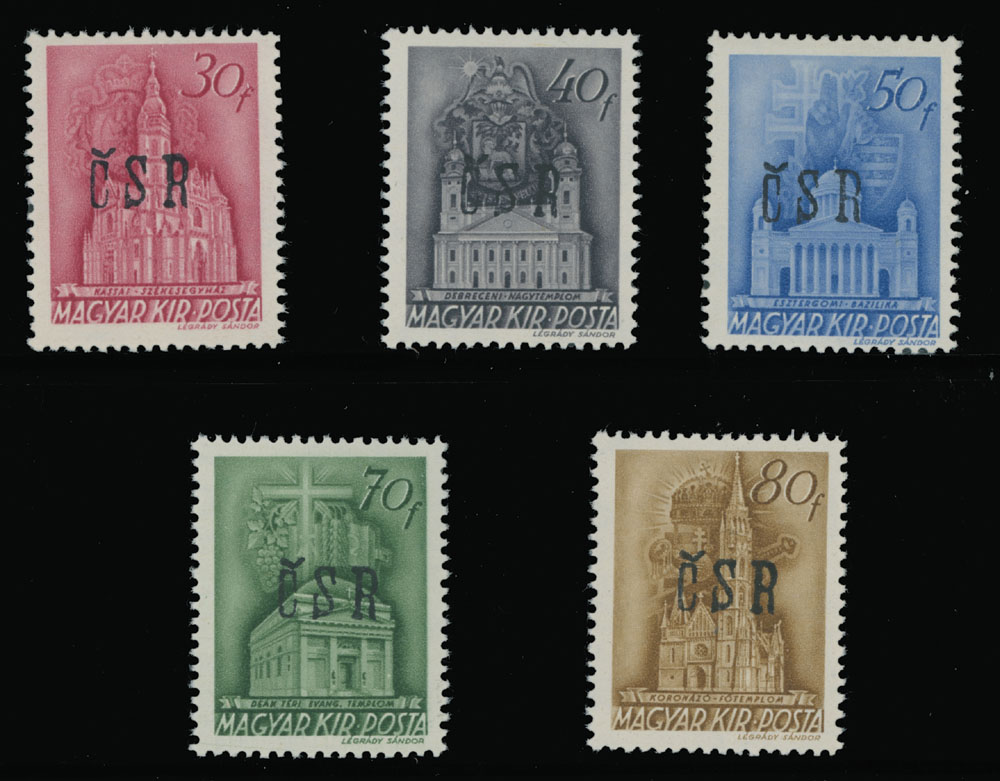 Lot 48 - 4. Mukačevo Postage stamps  -  Raritan Stamps Inc. The Jiří Majer Collection of Carpatho - Ukraine 1944-1945, Live Bidding Auction #98