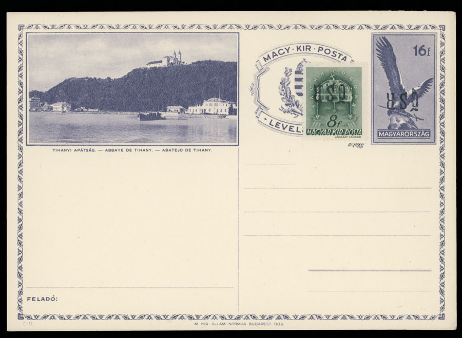 Lot 577 - 13. Postal Stationery Items Mukacevo Postal stationery items - Raritan Stamps Inc. The Jiří Majer Collection of Carpatho - Ukraine 1944-1945, Live Bidding Auction #98 Lot 577 - 13. Postal Stationery Items Mukacevo Postal stationery items - Raritan Stamps Inc. The Jiří Majer Collection of Carpatho - Ukraine 1944-1945, Live Bidding Auction #98