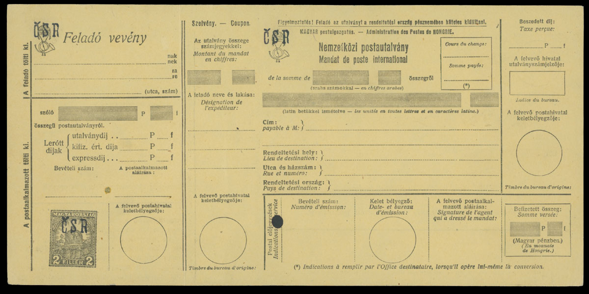 Lot 585 - 13. Postal Stationery Items Mukacevo Postal stationery items - Raritan Stamps Inc. The Jiří Majer Collection of Carpatho - Ukraine 1944-1945, Live Bidding Auction #98 Lot 585 - 13. Postal Stationery Items Mukacevo Postal stationery items - Raritan Stamps Inc. The Jiří Majer Collection of Carpatho - Ukraine 1944-1945, Live Bidding Auction #98
