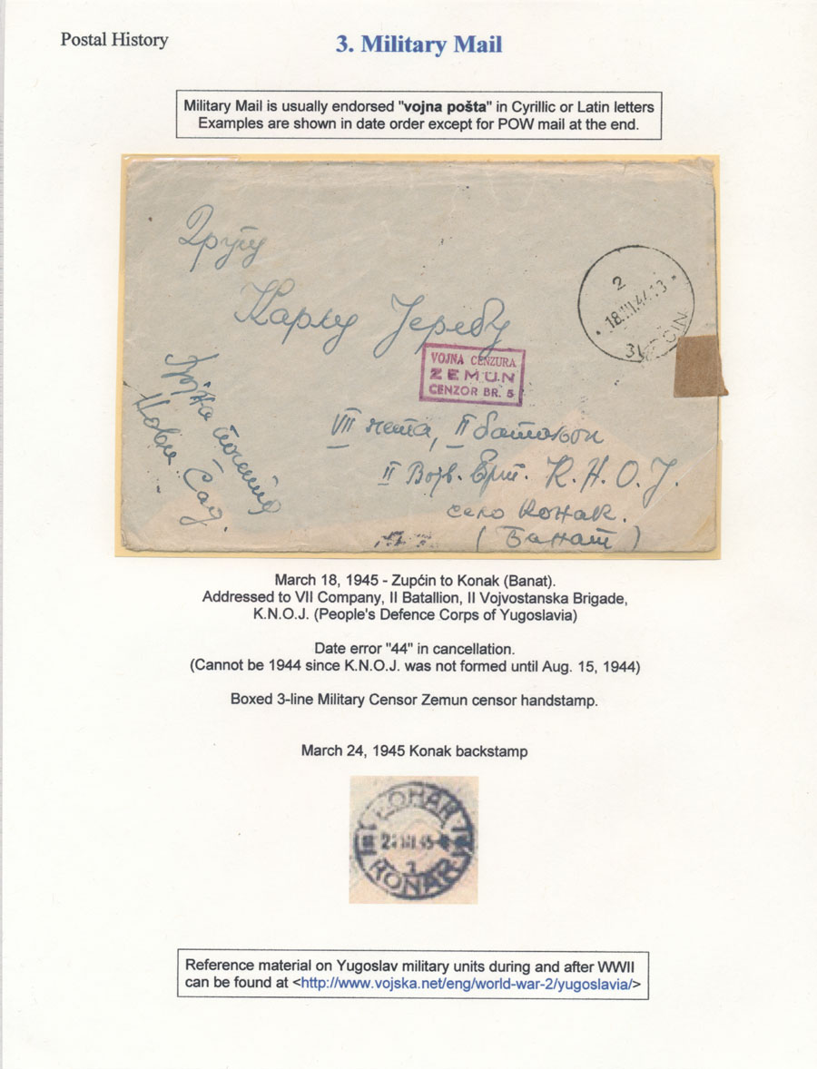 Stamp Auction - 2. Liberation of Yugoslavia and Post-World War II ...